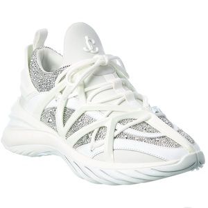 Jimmy Choo Cosmos/F Crystal Sneakers